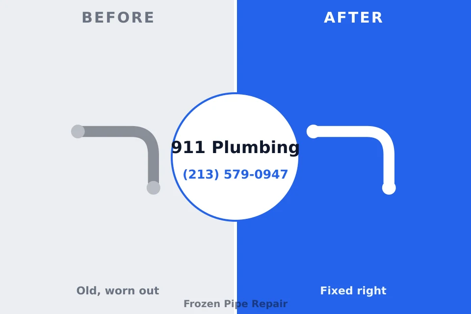 Before and after: plumbing company Nashua, NH